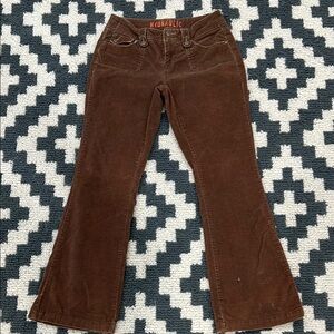 Hydraulic Brown Flare Corduroy Jeans